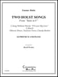 Two Holst Songs Euphonium / Baritone and Piano P.O.D. cover